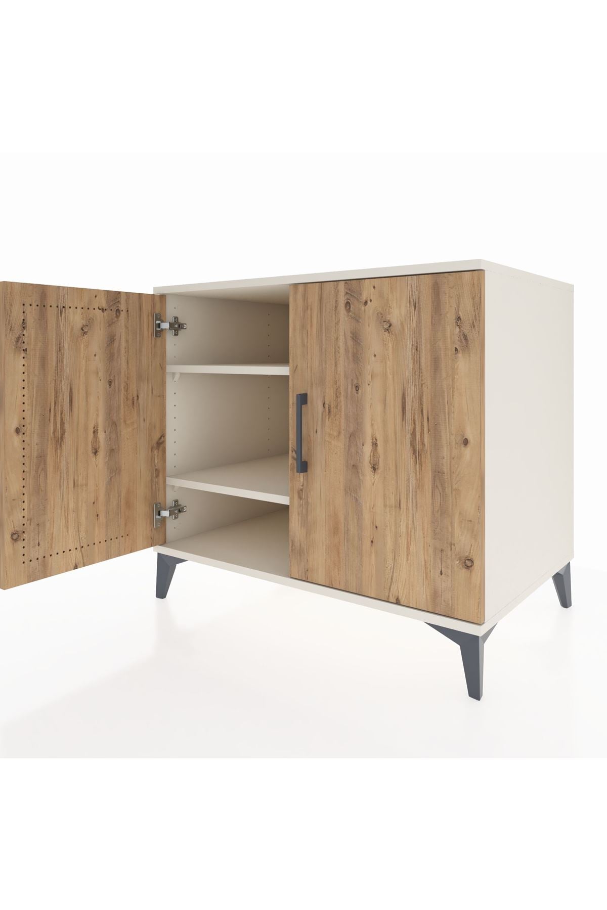 Kronos Şifonyer 2 Raflı 2 Kapaklı 88x59x80 Aytaşı-Çam