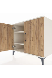 Kronos Şifonyer 2 Raflı 2 Kapaklı 88x59x80 - S69M038V3C