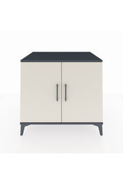 Kronos Şifonyer 2 Raflı 2 Kapaklı 88x59x80 Antrasit-Aytaşı