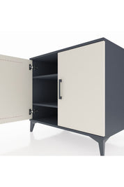 Kronos Şifonyer 2 Raflı 2 Kapaklı 88x59x80 Antrasit-Aytaşı