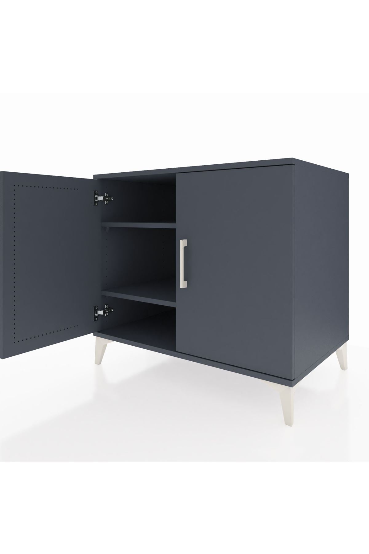 Kronos Şifonyer 2 Raflı 2 Kapaklı 88x59x80 - S69M038V5C