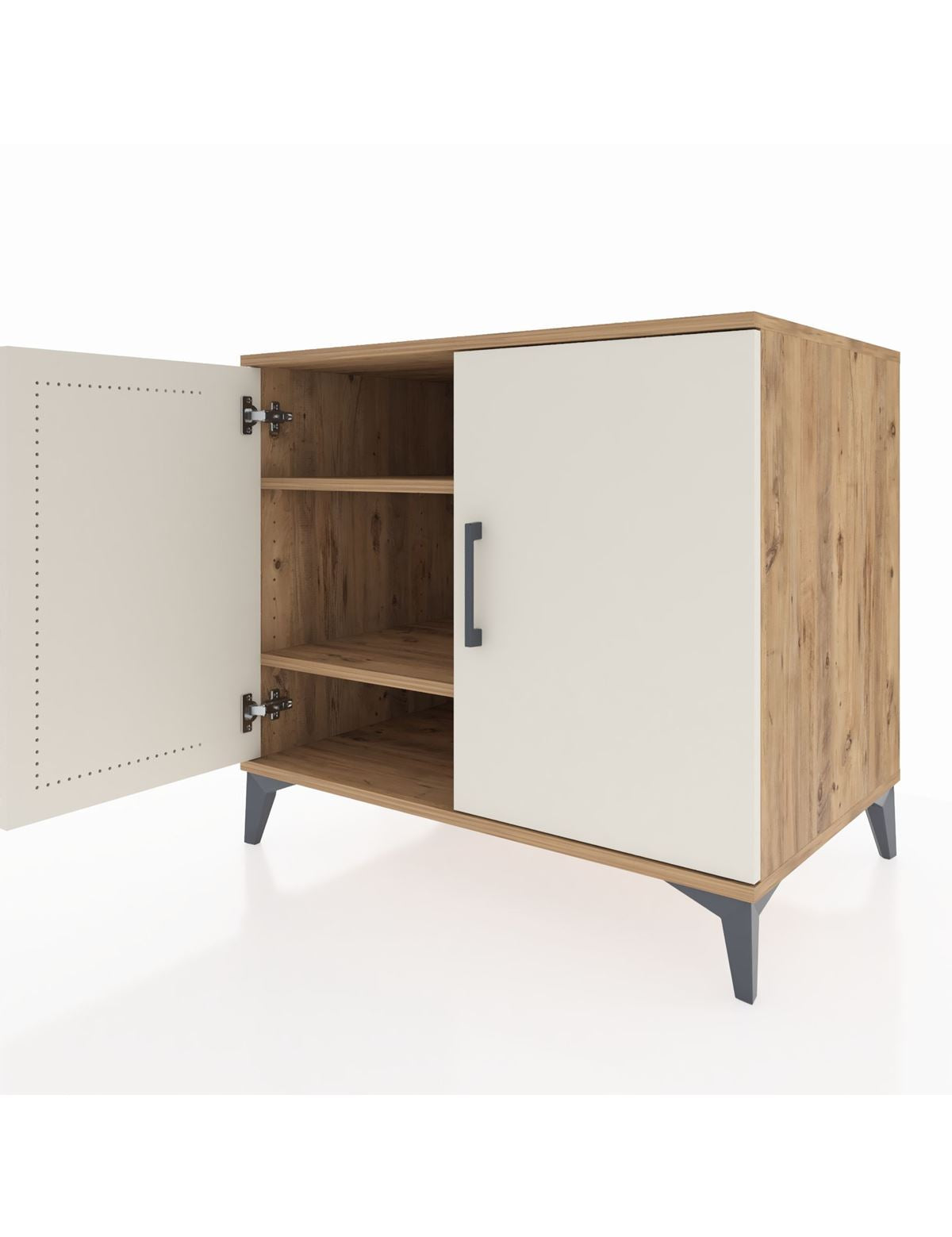 Kronos Şifonyer 2 Raflı 2 Kapaklı 88x59x80 - S69M038V7C