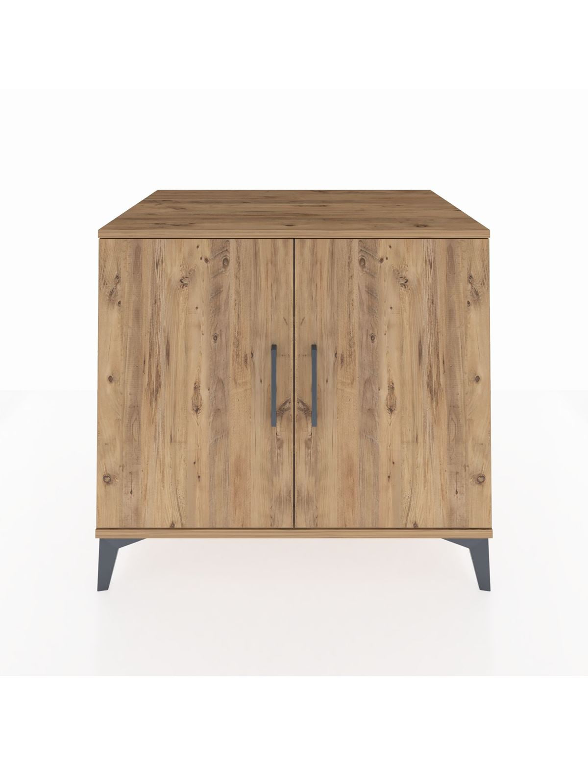 Kronos Şifonyer 2 Raflı 2 Kapaklı 88x59x80 Çam-Çam