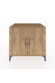 Kronos Şifonyer 2 Raflı 2 Kapaklı 88x59x80 Çam-Çam