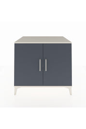 Kronos Şifonyer Tek Raflı 2 Kapaklı 88x59x80 Aytaşı-Antrasit