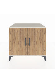 Kronos Şifonyer Tek Raflı 2 Kapaklı 88x59x80 Aytaşı-Çam