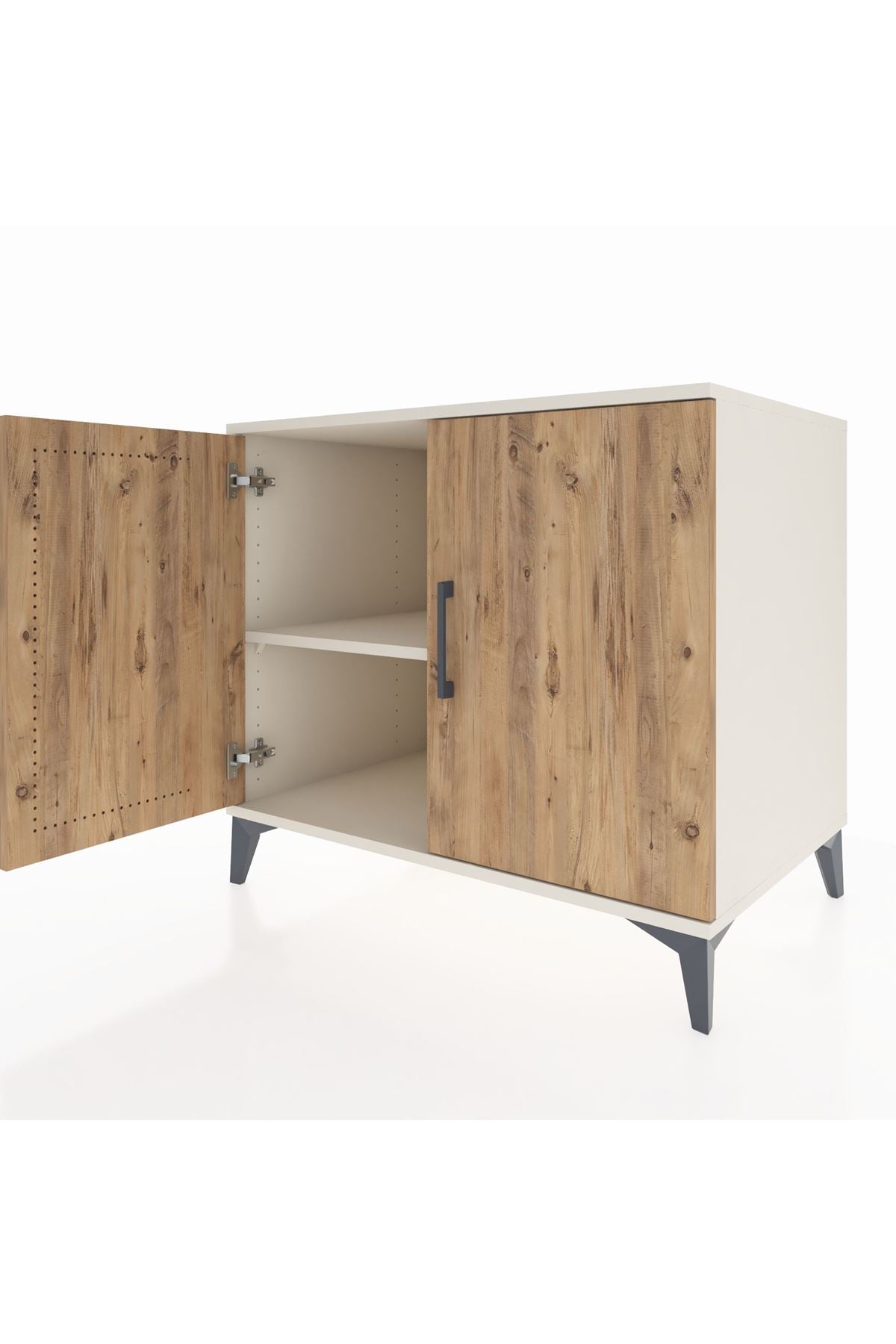 Kronos Şifonyer Tek Raflı 2 Kapaklı 88x59x80 Aytaşı-Çam