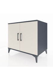 Kronos Şifonyer Tek Raflı 2 Kapaklı 88x59x80 Antrasit-Aytaşı