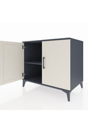 Kronos Şifonyer Tek Raflı 2 Kapaklı 88x59x80 Antrasit-Aytaşı