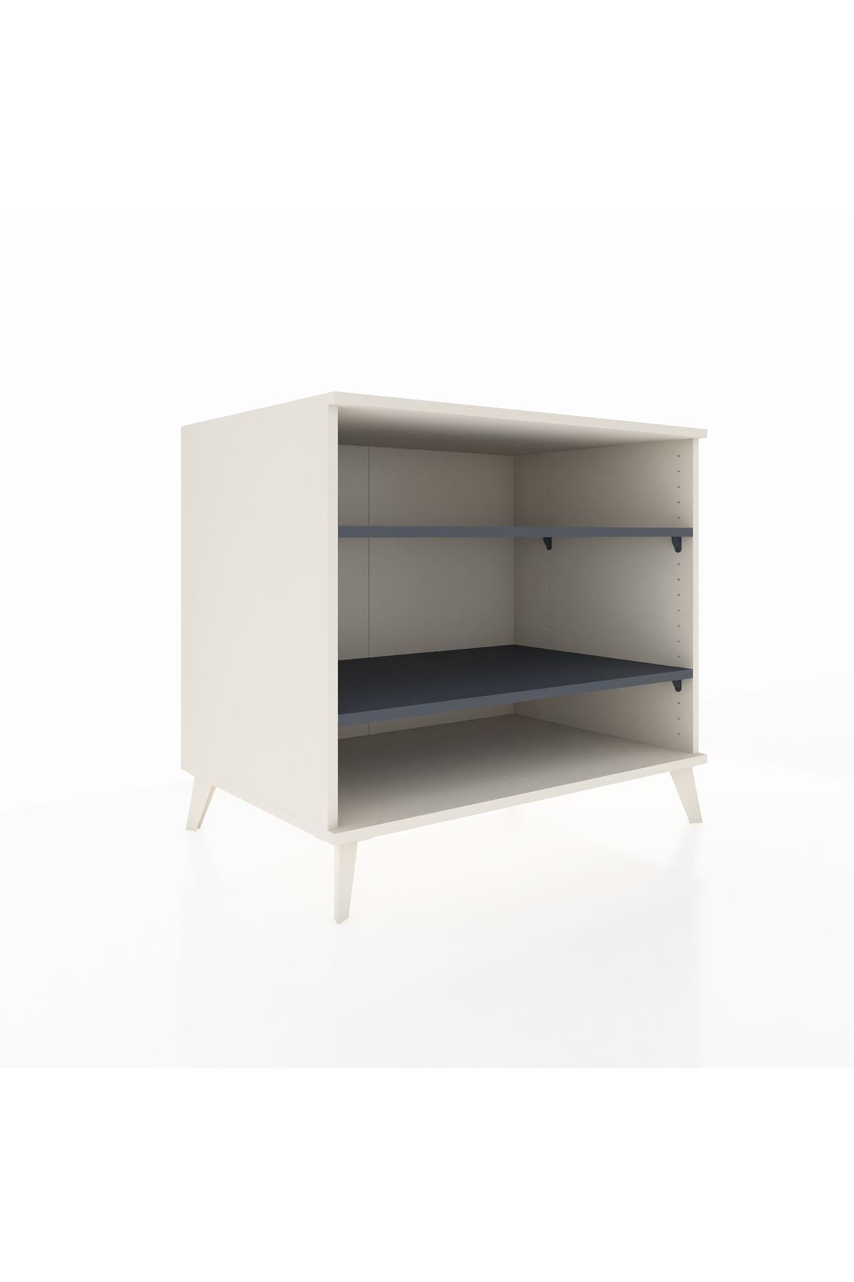 Kronos Şifonyer 2 Raflı 88x59x80 Aytaşı-Antrasit