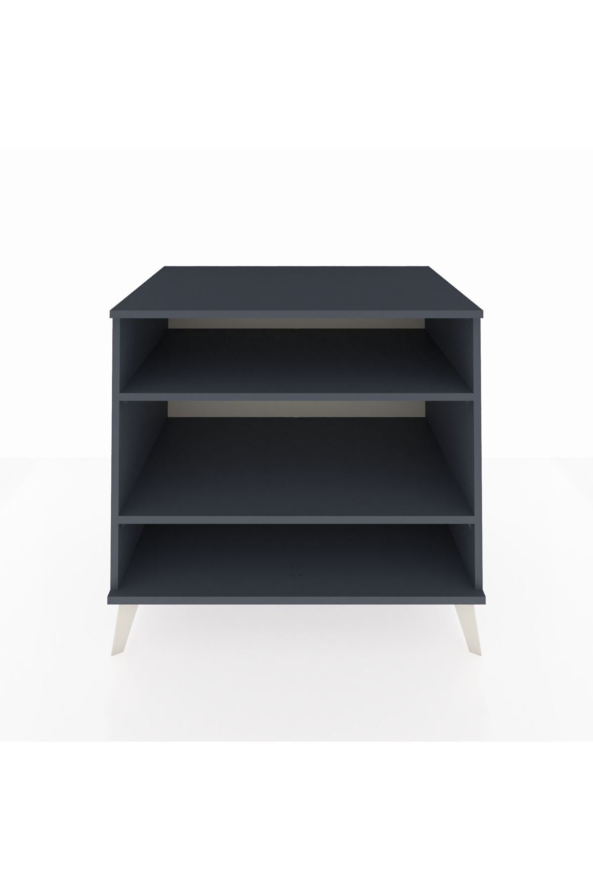 Kronos Şifonyer 2 Raflı 88x59x80 Antrasit-Antrasit