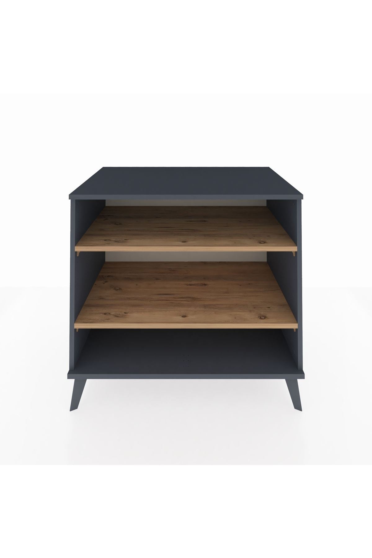 Kronos Şifonyer 2 Raflı 88x59x80 Antrasit-Çam