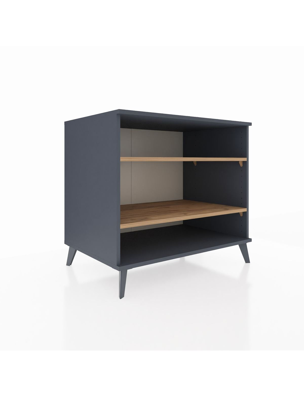 Kronos Şifonyer 2 Raflı 88x59x80 Antrasit-Çam