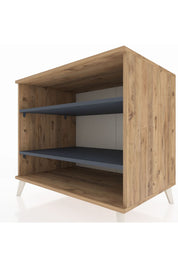 Kronos Şifonyer 2 Raflı 88x59x80 Çam-Antrasit