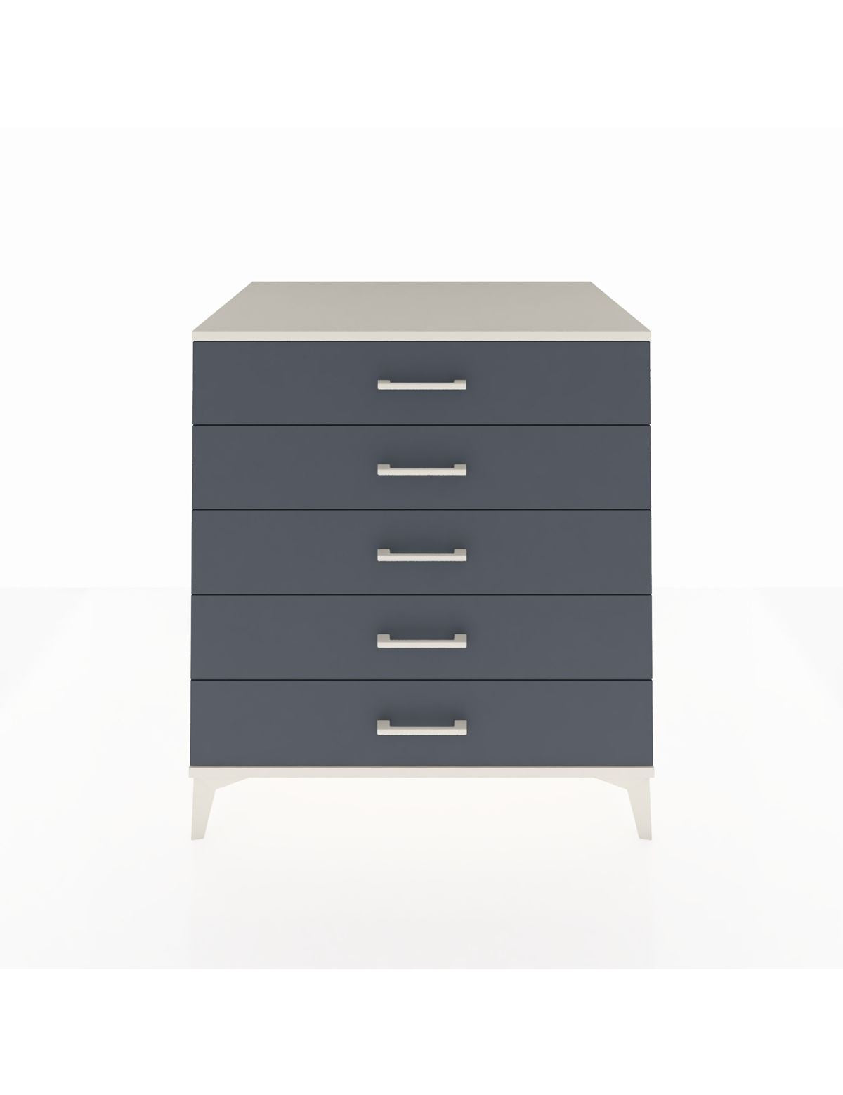 Kronos Şifonyer 5 Çekmeceli 88x59x96 Aytaşı-Antrasit