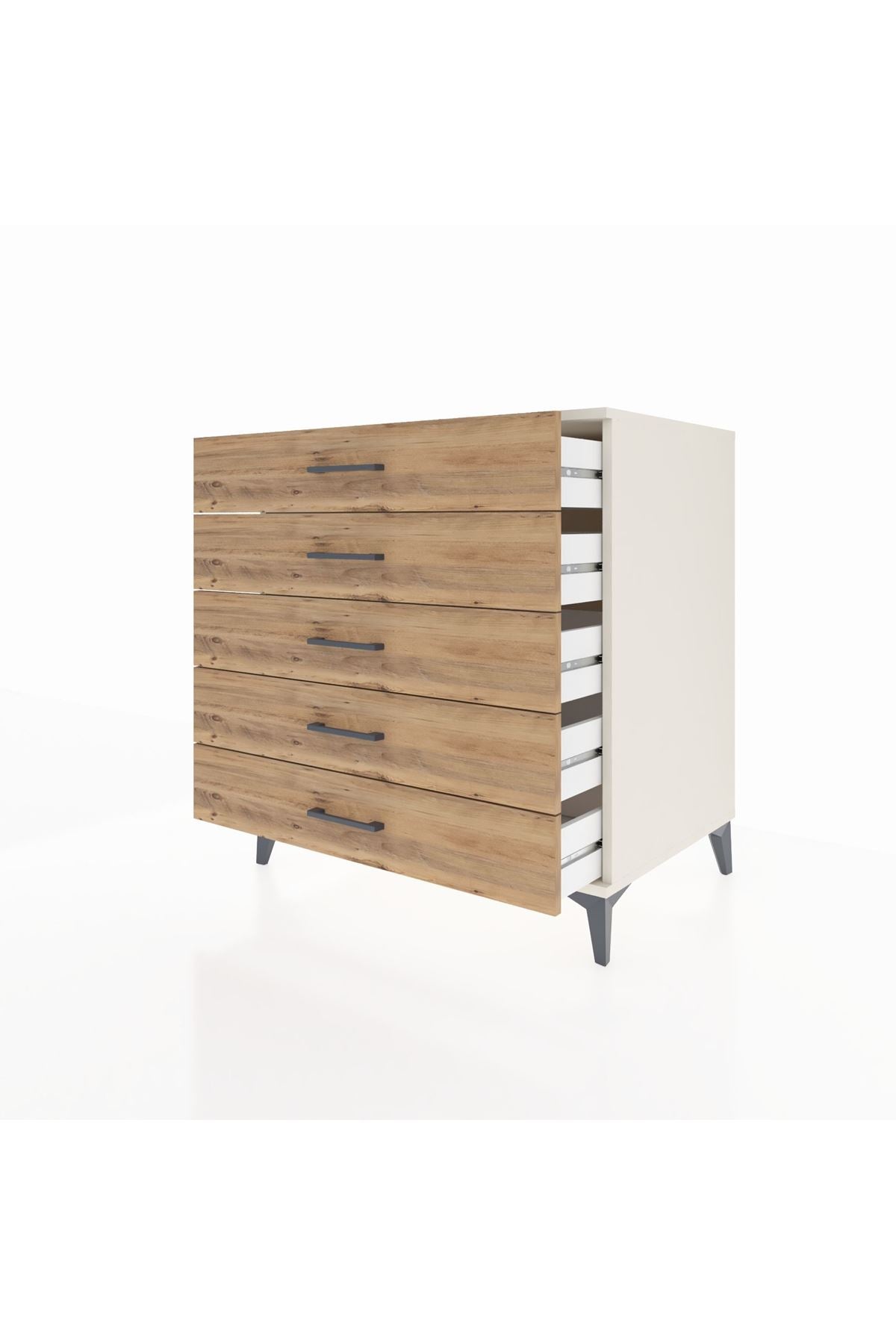 Kronos Şifonyer 5 Çekmeceli 88x59x96 Aytaşı-Çam