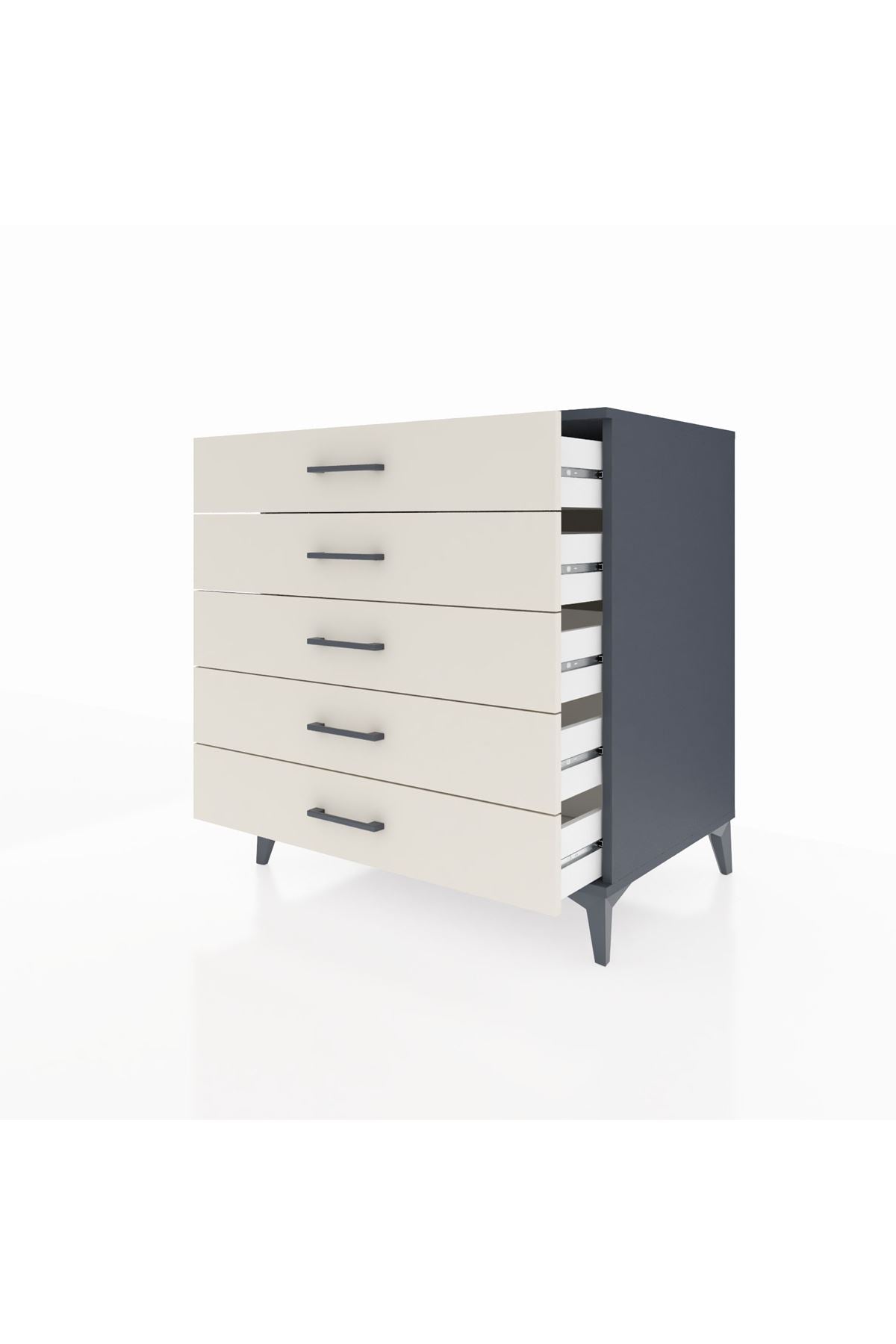 Kronos Şifonyer 5 Çekmeceli 88x59x96 - S70M001V4C