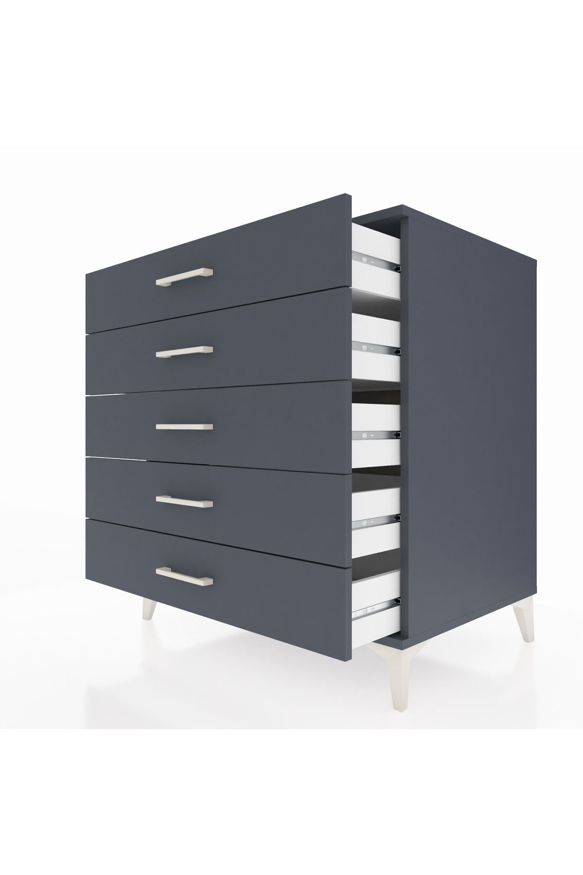 Kronos Şifonyer 5 Çekmeceli 88x59x96 - S70M001V5C