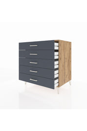 Kronos Şifonyer 5 Çekmeceli 88x59x96 - S70M001V8C