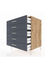 Kronos Şifonyer 5 Çekmeceli 88x59x96 - S70M001V8C