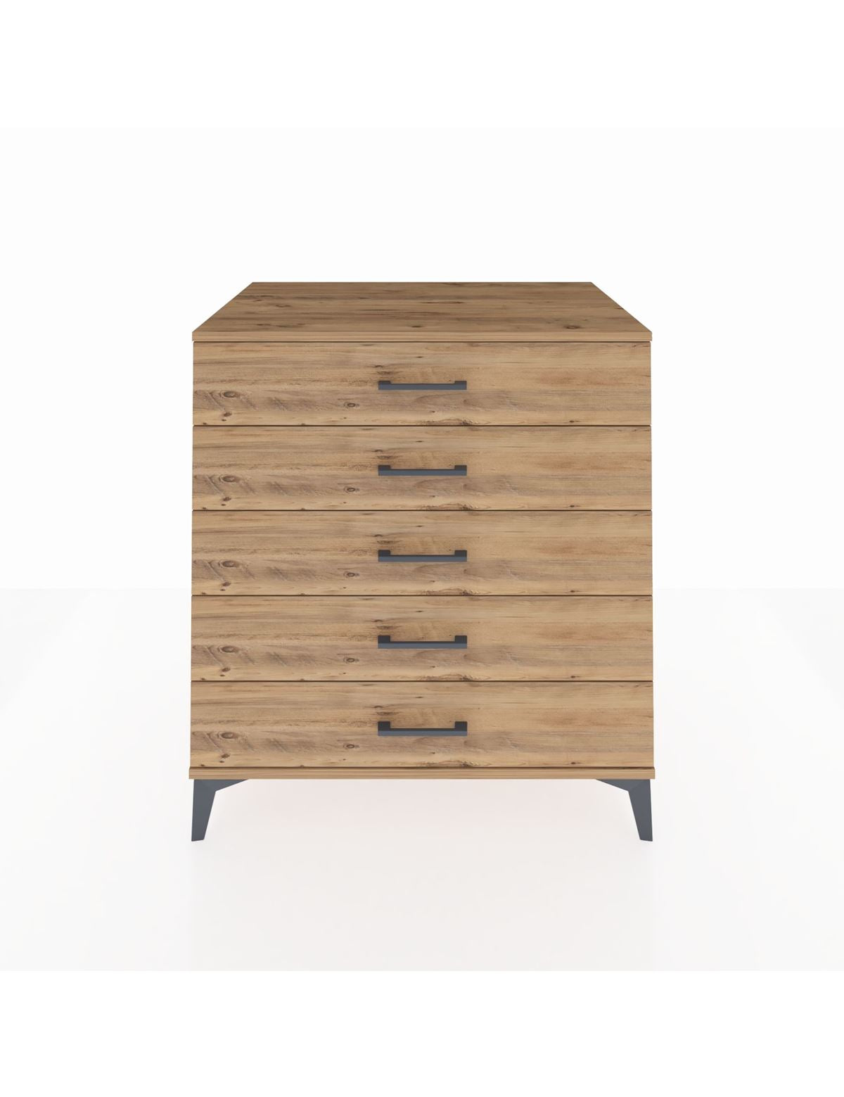 Kronos Şifonyer 5 Çekmeceli 88x59x96 Çam-Çam