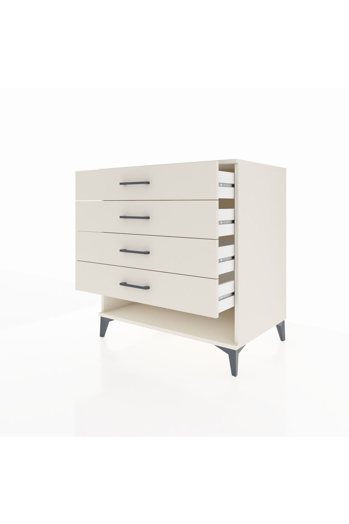 Kronos Şifonyer 4 Çekmeceli 88x59x96 - S70M002V1C