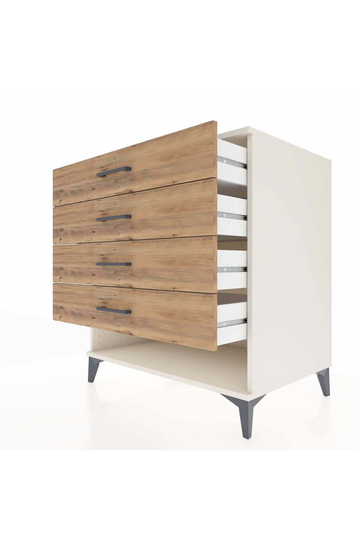 Kronos Şifonyer 4 Çekmeceli 88x59x96 Aytaşı-Çam