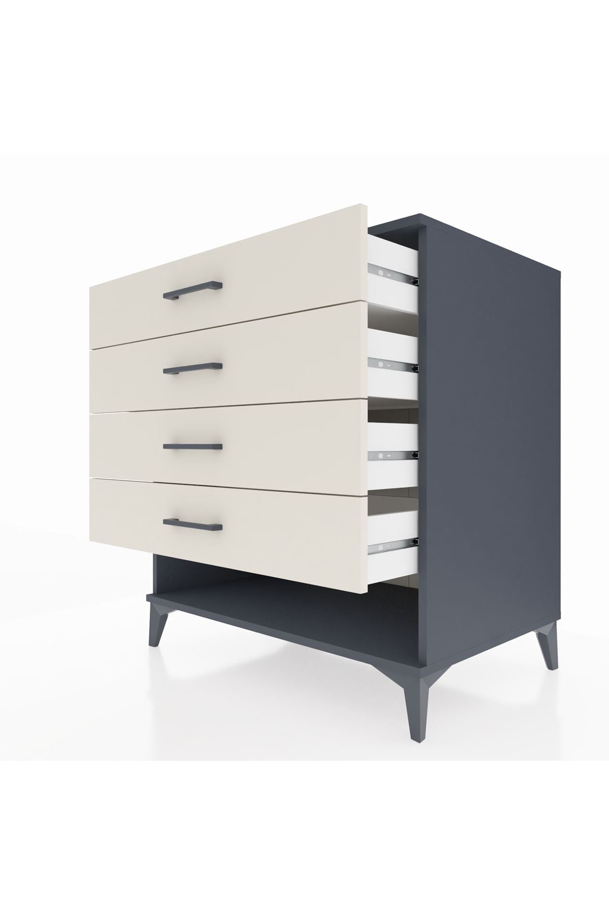 Kronos Şifonyer 4 Çekmeceli 88x59x96 - S70M002V4C