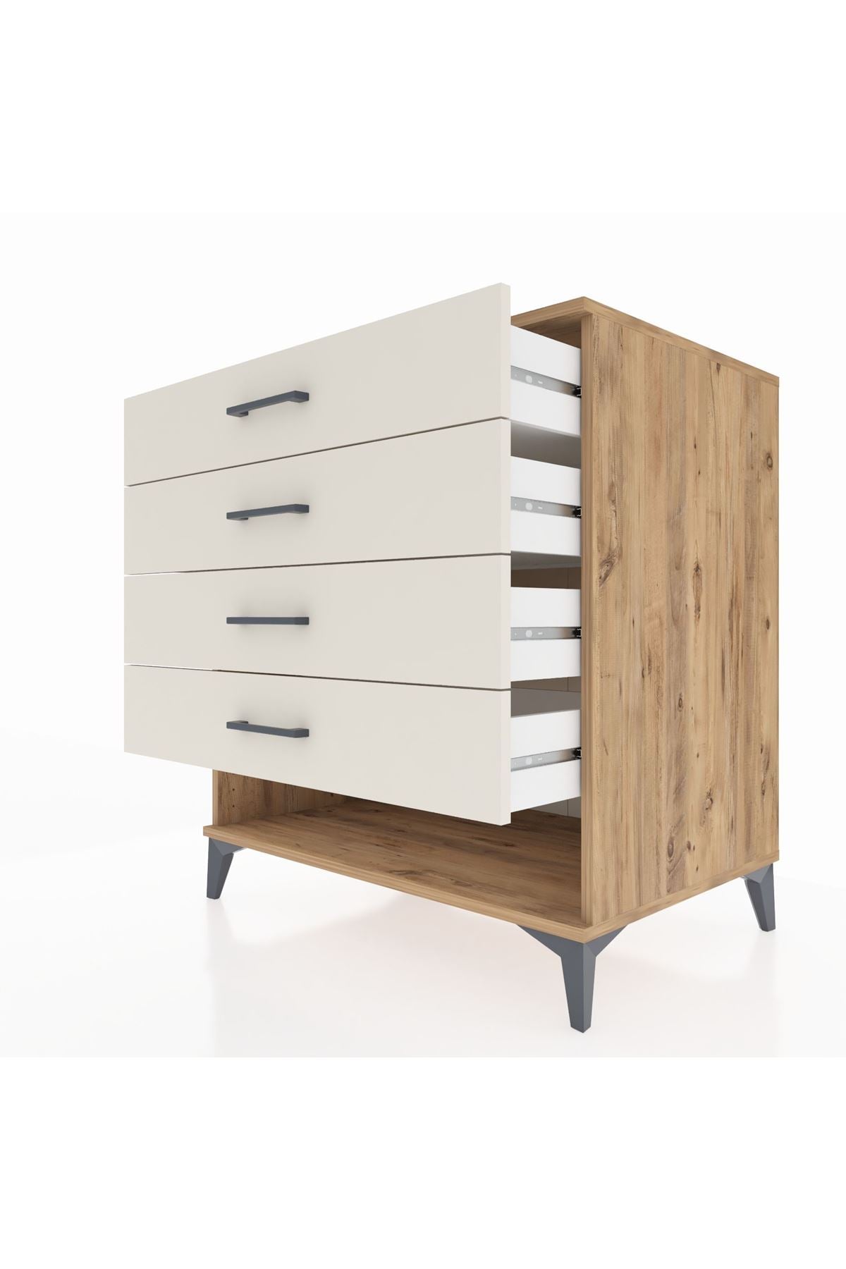 Kronos Şifonyer 4 Çekmeceli 88x59x96 - S70M002V7C