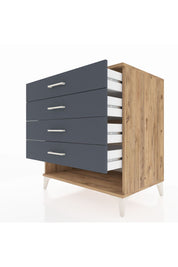 Kronos Şifonyer 4 Çekmeceli 88x59x96 - S70M002V8C