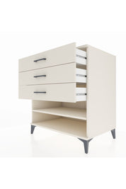 Kronos Şifonyer Tek Raflı 3 Çekmeceli 88x59x96 Aytaşı-Aytaşı