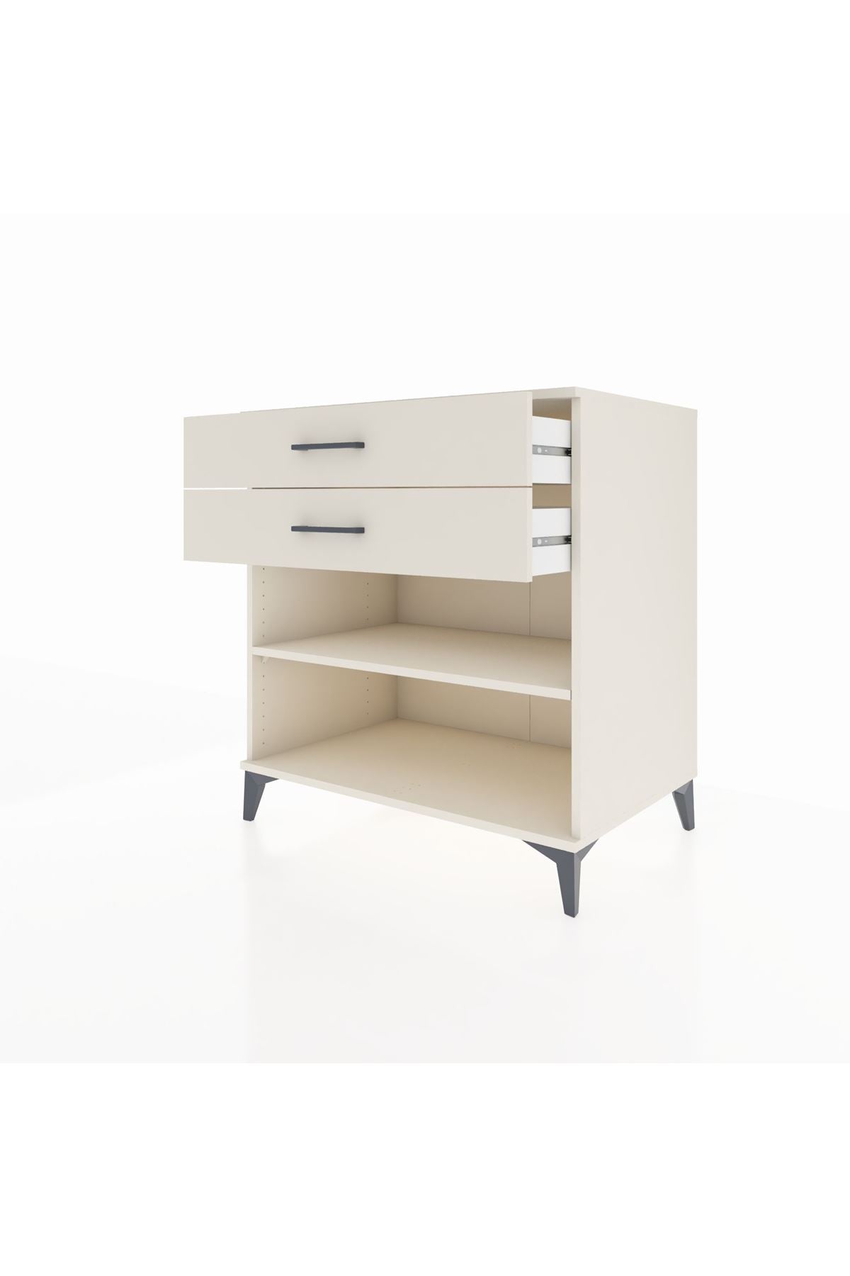 Kronos Şifonyer Tek Raflı 2 Çekmeceli 88x59x96 Aytaşı-Aytaşı