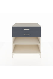 Kronos Şifonyer Tek Raflı 2 Çekmeceli 88x59x96 Aytaşı-Antrasit