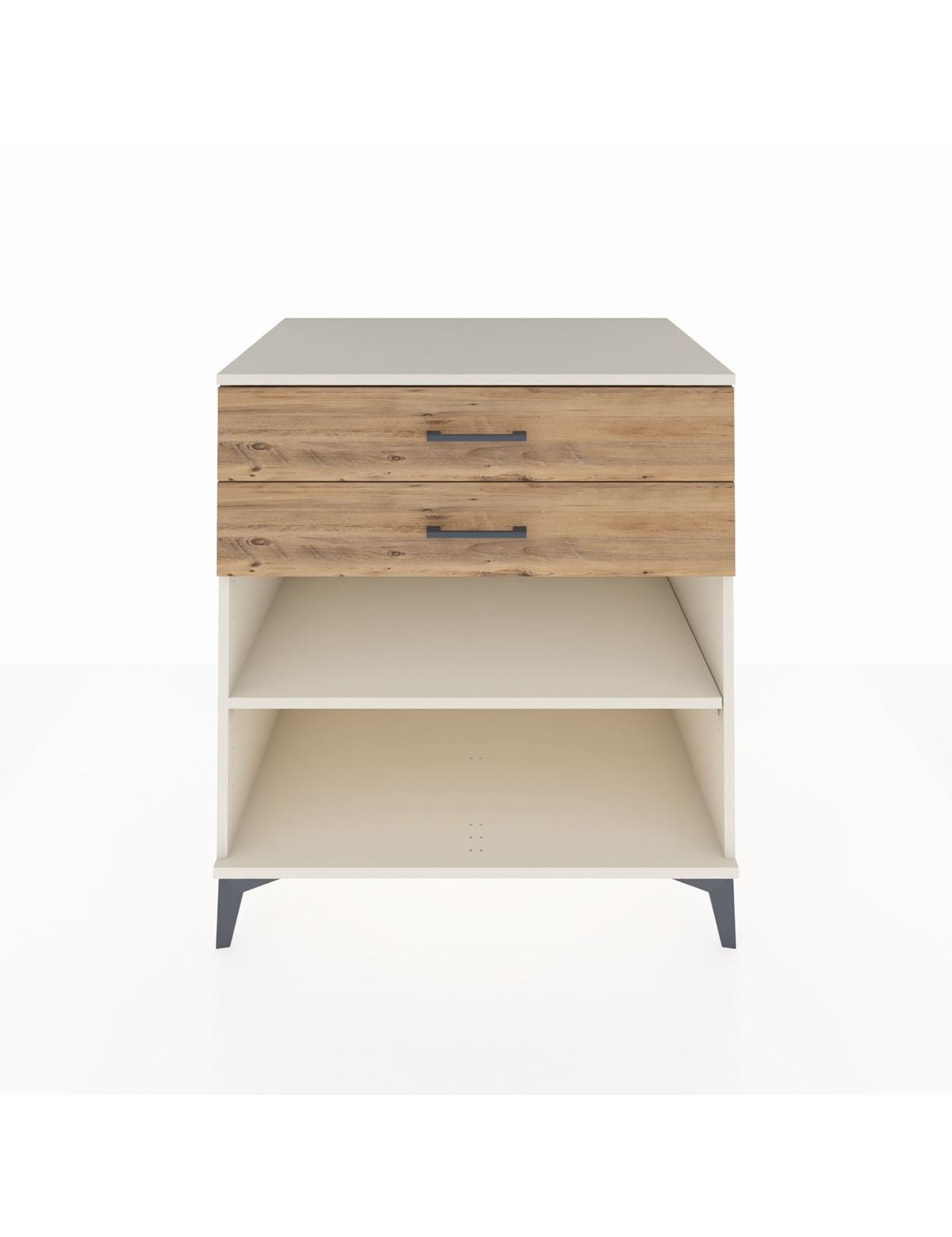 Kronos Şifonyer Tek Raflı 2 Çekmeceli 88x59x96 Aytaşı-Çam