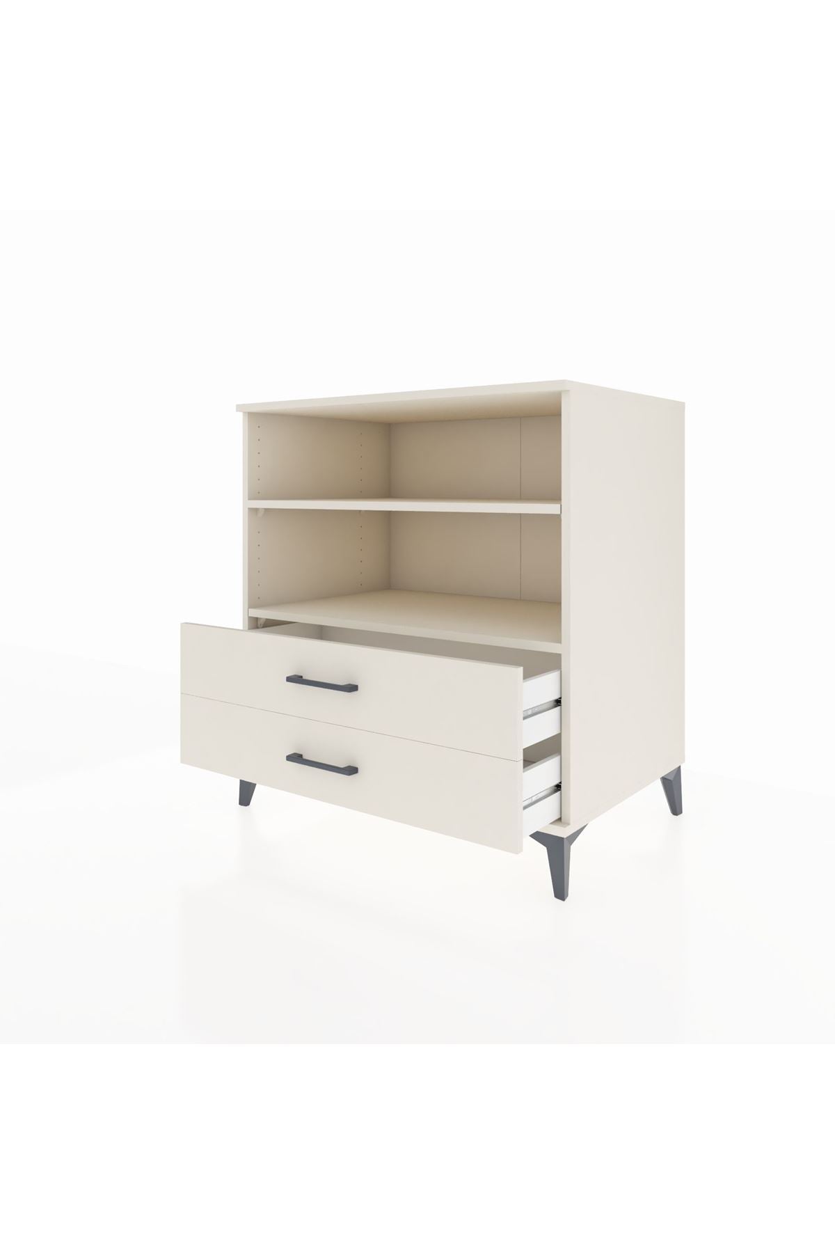 Kronos Şifonyer 2 Raflı 2 Çekmeceli 88x59x96 Aytaşı-Aytaşı