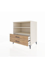 Kronos Şifonyer 2 Raflı 2 Çekmeceli 88x59x96 Aytaşı-Çam