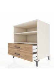 Kronos Şifonyer 2 Raflı 2 Çekmeceli 88x59x96 - S70M005V3C