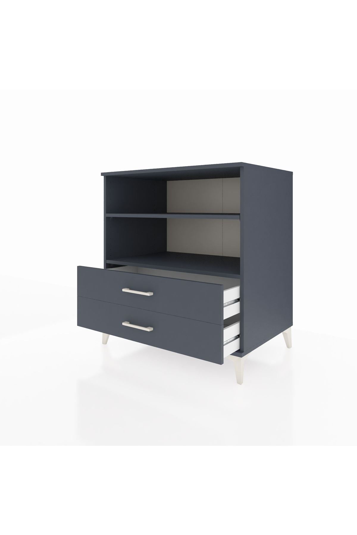 Kronos Şifonyer 2 Raflı 2 Çekmeceli 88x59x96 - S70M005V5C