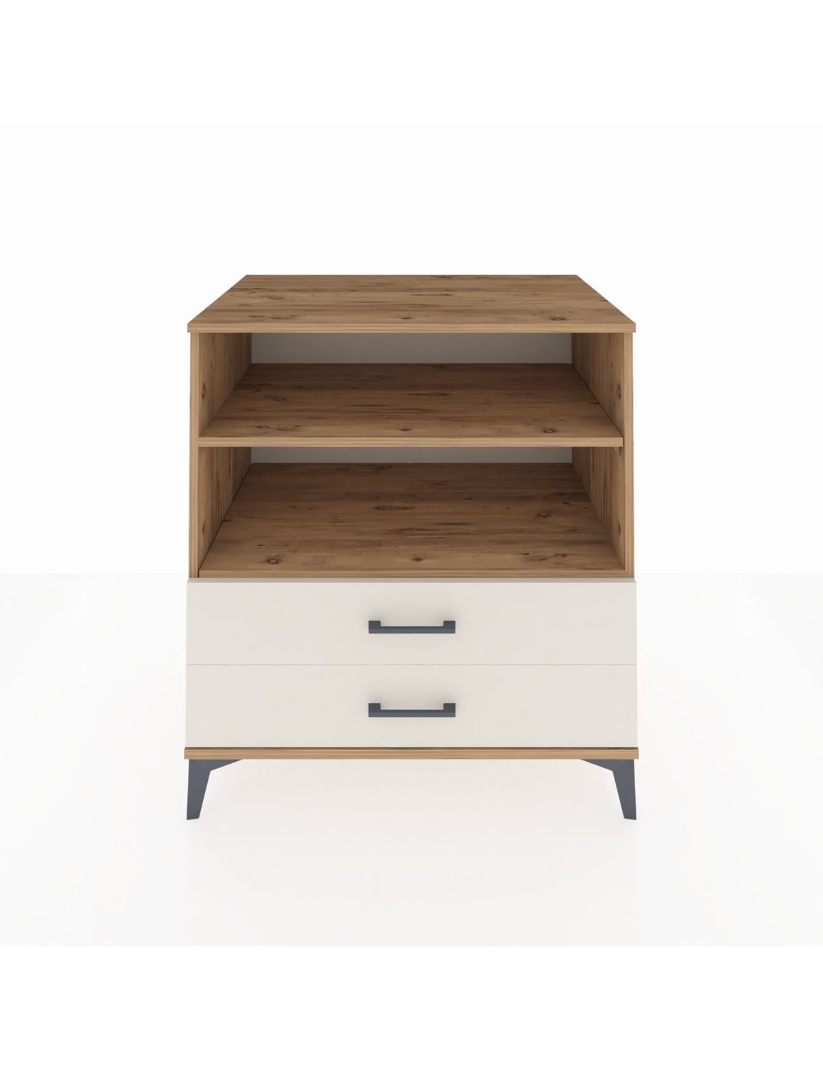 Kronos Şifonyer 2 Raflı 2 Çekmeceli 88x59x96 Çam-Aytaşı