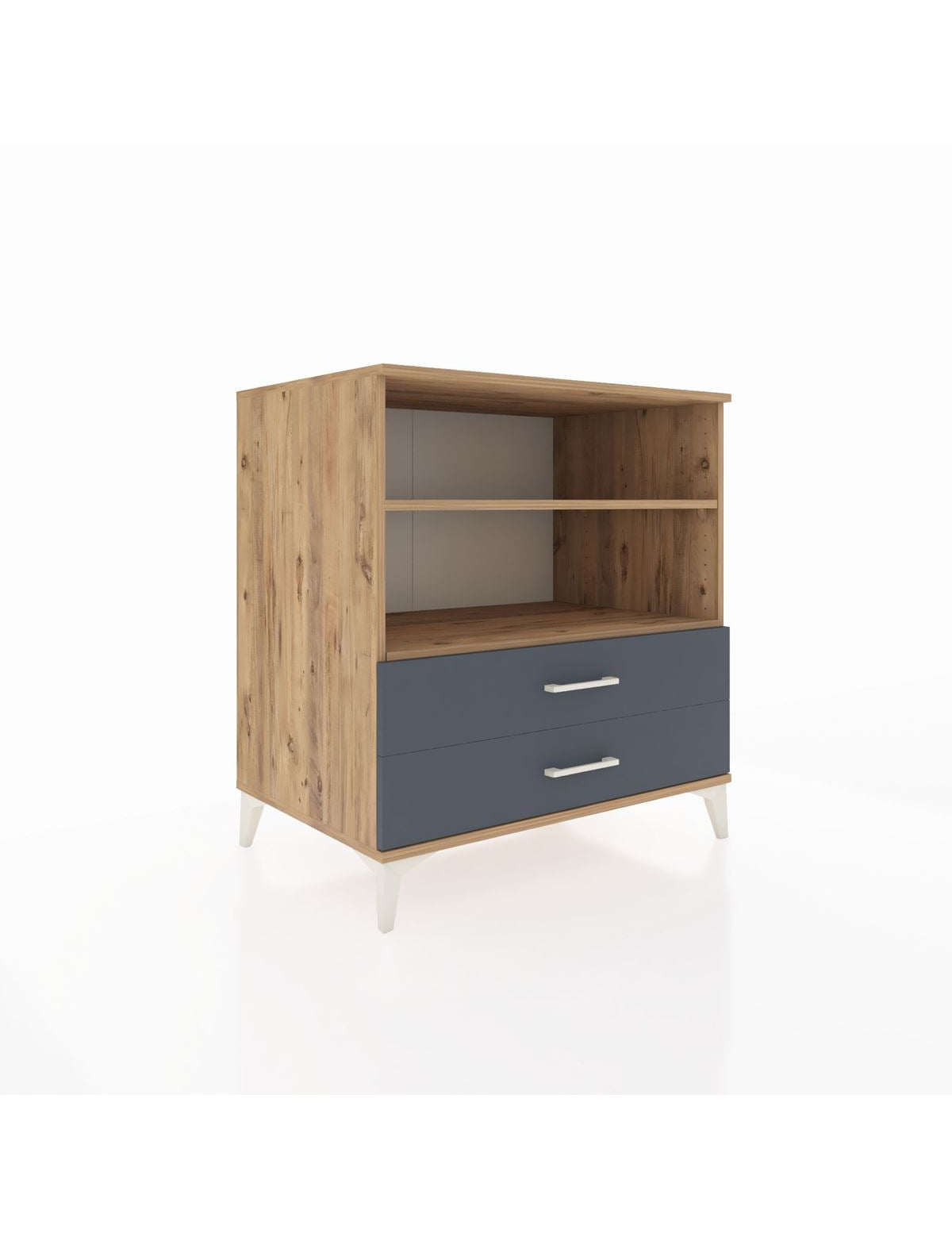 Kronos Şifonyer 2 Raflı 2 Çekmeceli 88x59x96 - S70M005V8C