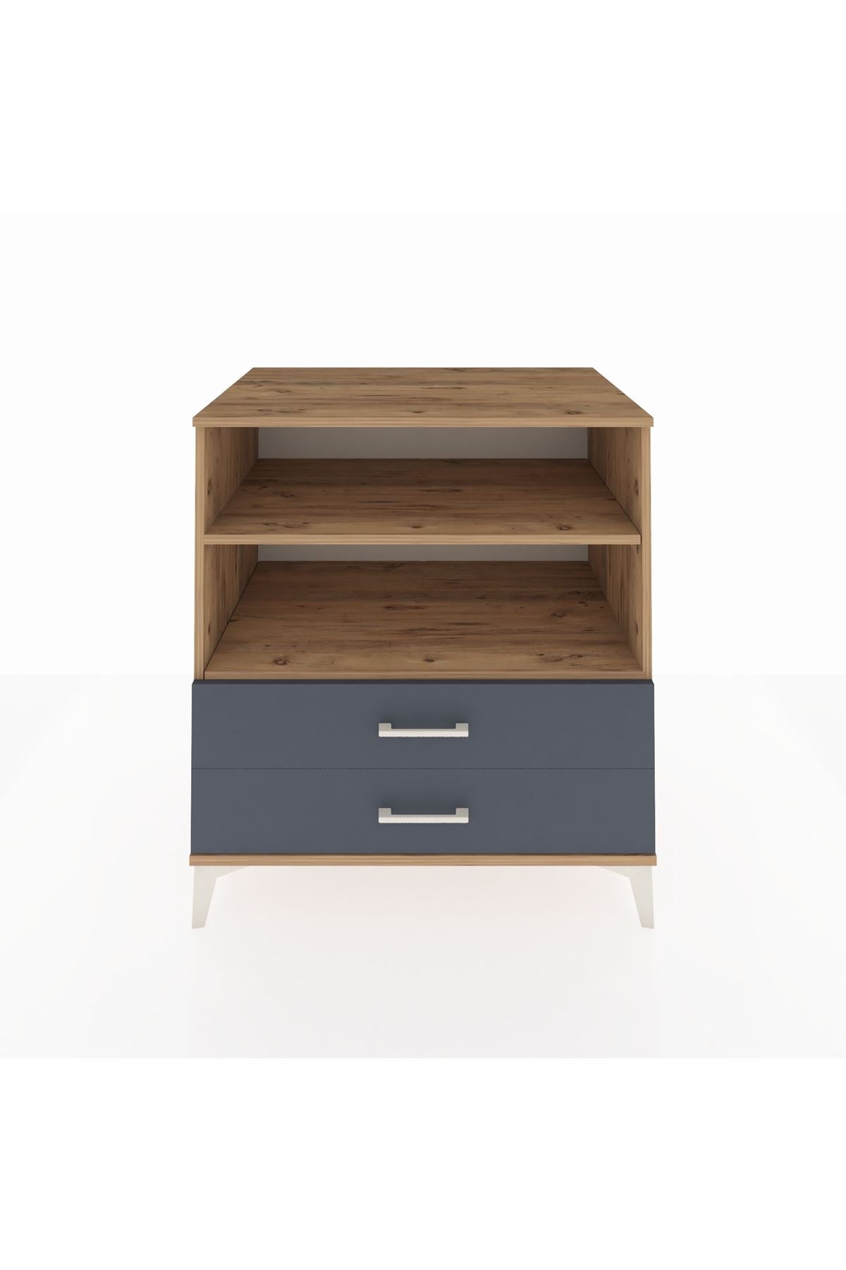 Kronos Şifonyer 2 Raflı 2 Çekmeceli 88x59x96 - S70M005V8C