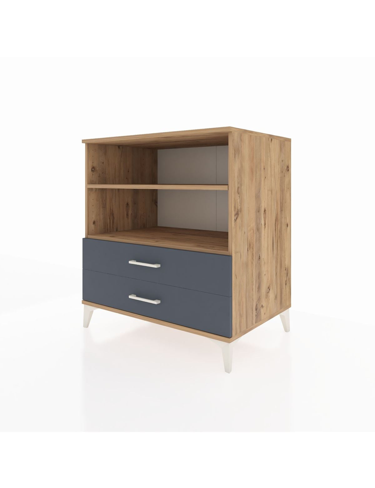 Kronos Şifonyer 2 Raflı 2 Çekmeceli 88x59x96 - S70M005V8C