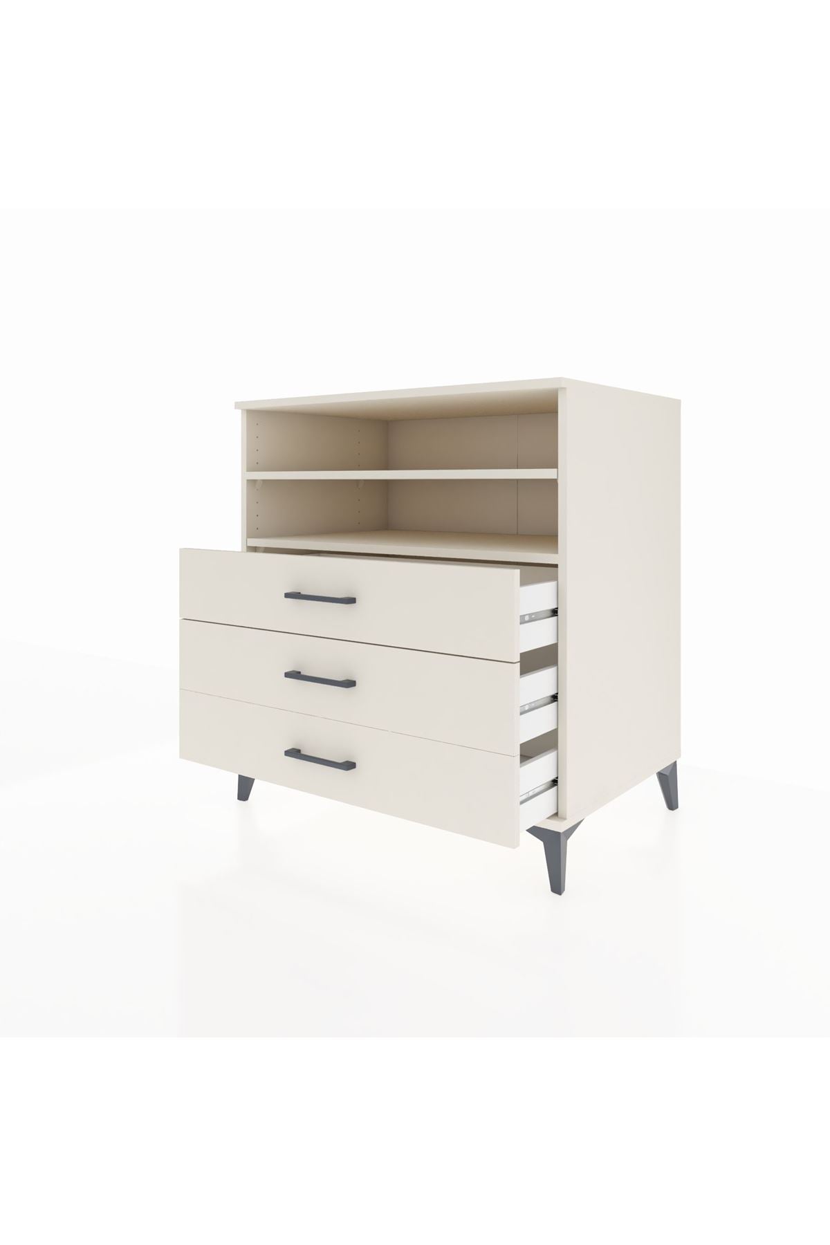 Kronos Şifonyer 2 Raflı 3 Çekmeceli 88x59x96 Aytaşı-Aytaşı