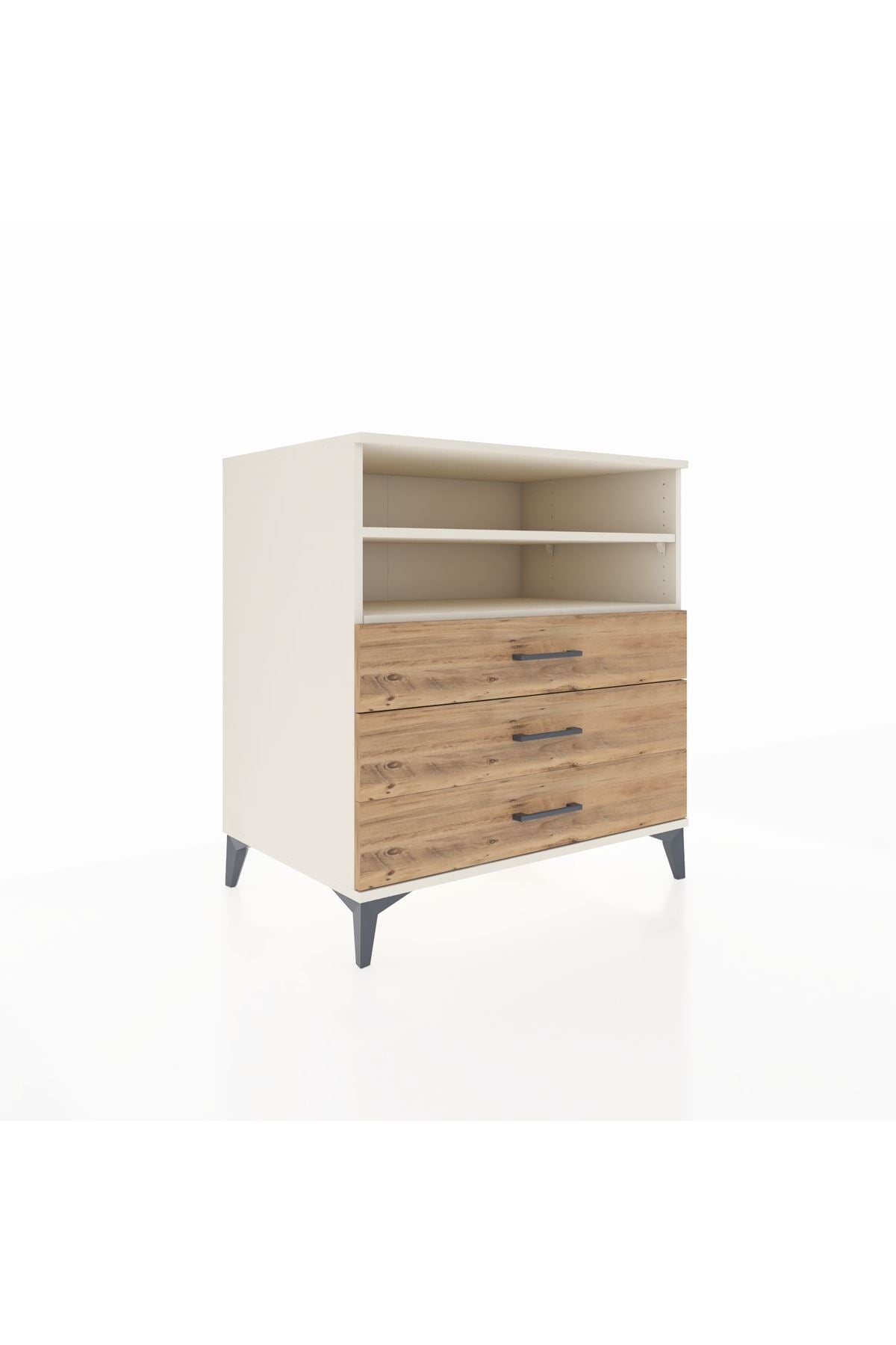 Kronos Şifonyer 2 Raflı 3 Çekmeceli 88x59x96 Aytaşı-Çam