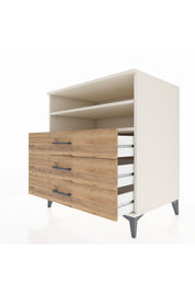 Kronos Şifonyer 2 Raflı 3 Çekmeceli 88x59x96 Aytaşı-Çam