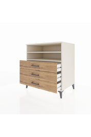 Kronos Şifonyer 2 Raflı 3 Çekmeceli 88x59x96 Aytaşı-Çam