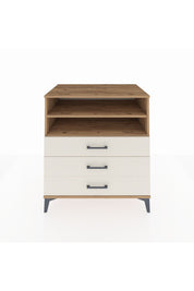 Kronos Şifonyer 2 Raflı 3 Çekmeceli 88x59x96 Çam-Aytaşı