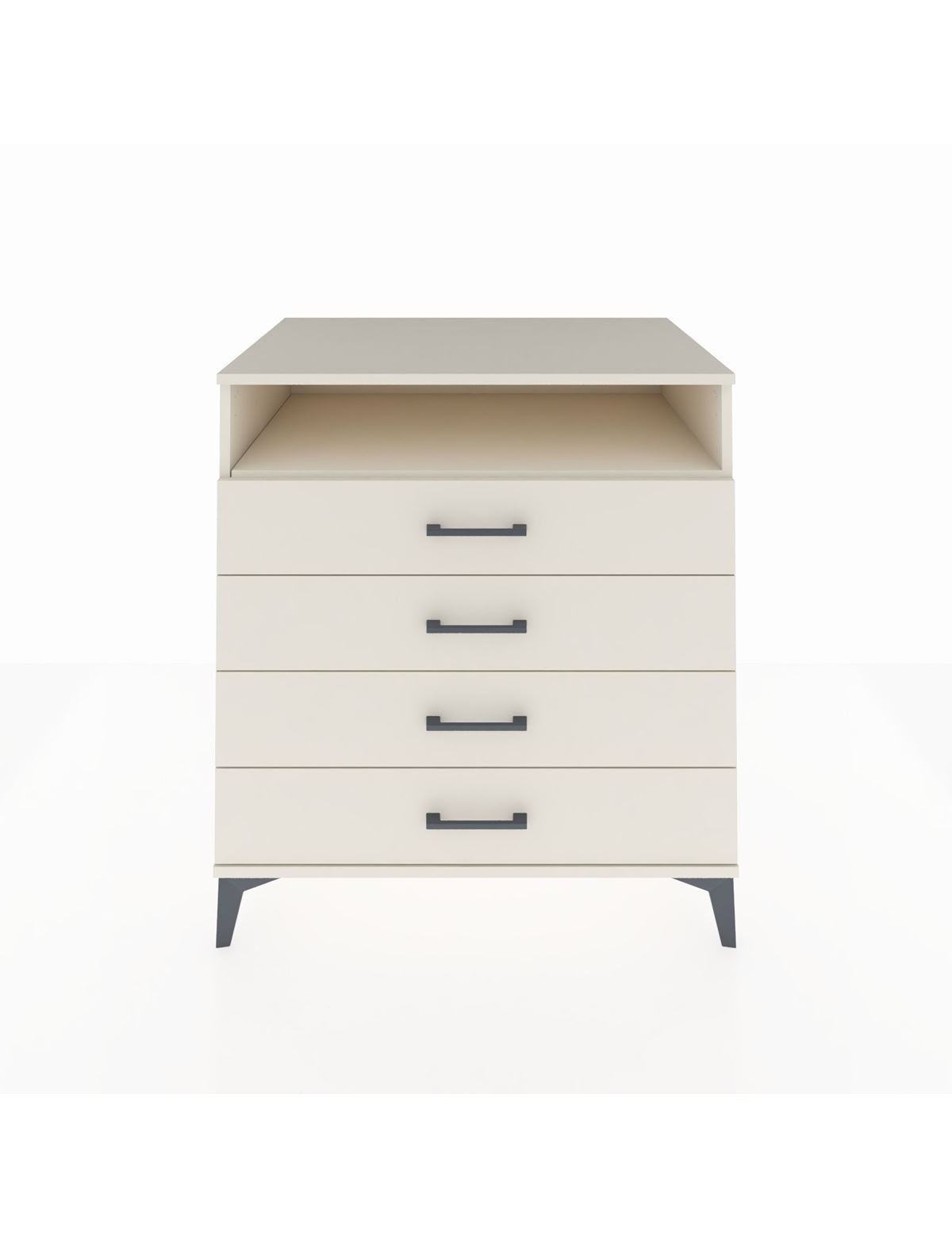 Kronos Şifonyer Tek Raflı 4 Çekmeceli 88x59x96 Aytaşı-Aytaşı