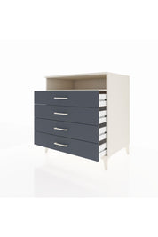 Kronos Şifonyer Tek Raflı 4 Çekmeceli 88x59x96 Aytaşı-Antrasit