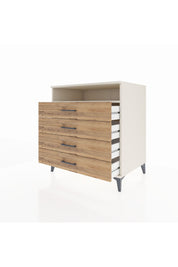 Kronos Şifonyer Tek Raflı 4 Çekmeceli 88x59x96 Aytaşı-Çam